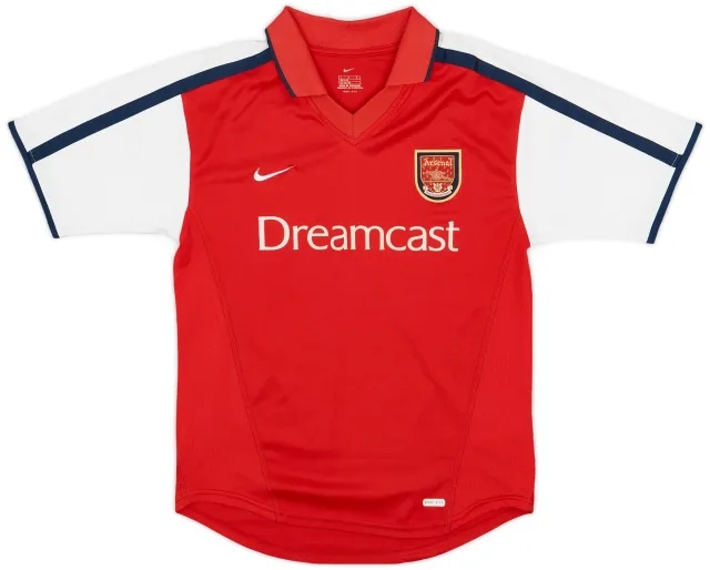 2000-02 Arsenal Home Shirt - 9/10 - (L.Boys)