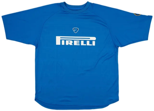 2001-02 Inter Milan Nike Training Shirt - 9/10 - (XL)