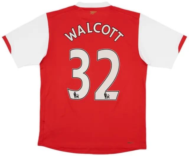 2006-08 Arsenal Home Shirt Walcott #14 - 8/10 - (M)