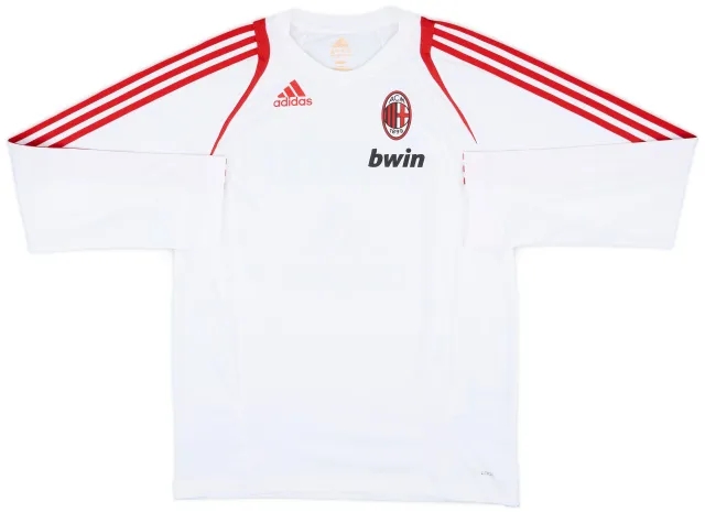2009-10 AC Milan adidas Training L/S Shirt - 9/10 - (M)