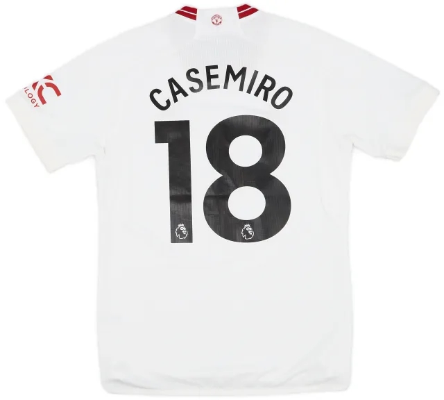 2023-24 Manchester United Third Shirt Casemiro #18 - 10/10 - (M)