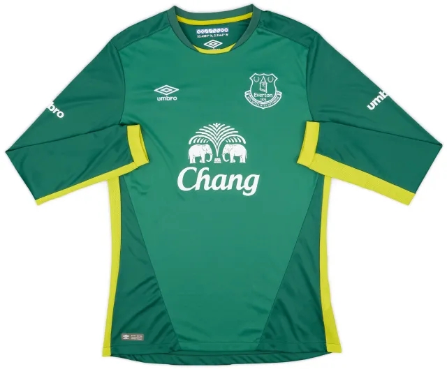 2016-17 Everton GK Shirt - 9/10 - (L)