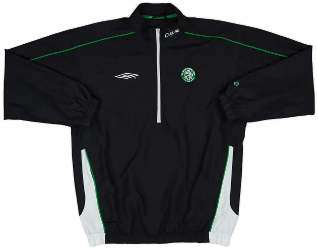 2004-05 Celtic Umbro 1/2 Zip Drill Top - 8/10 - (L/XL)