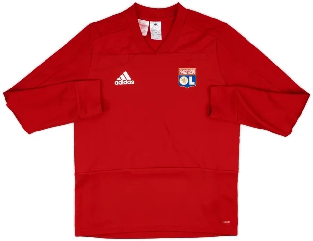 2018-19 Lyon adidas Drill Top - 10/10 - (L.Boys)