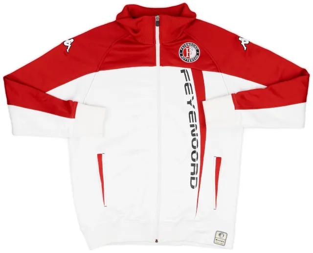 2007-08 Feyenoord Kappa Track Jacket - 7/10 - (M)