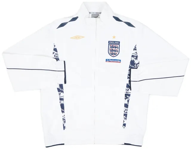 2007-09 England Umbro Track Jacket - 7/10 - (M)