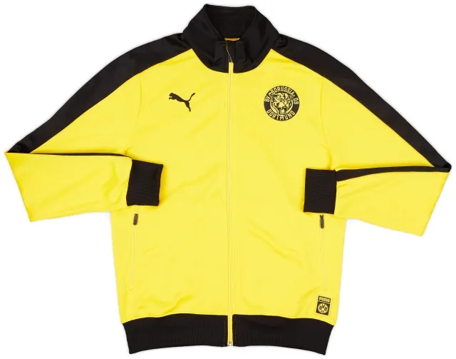 2017-18 Borussia Dortmund Puma Track Jacket - 10/10 - (M)