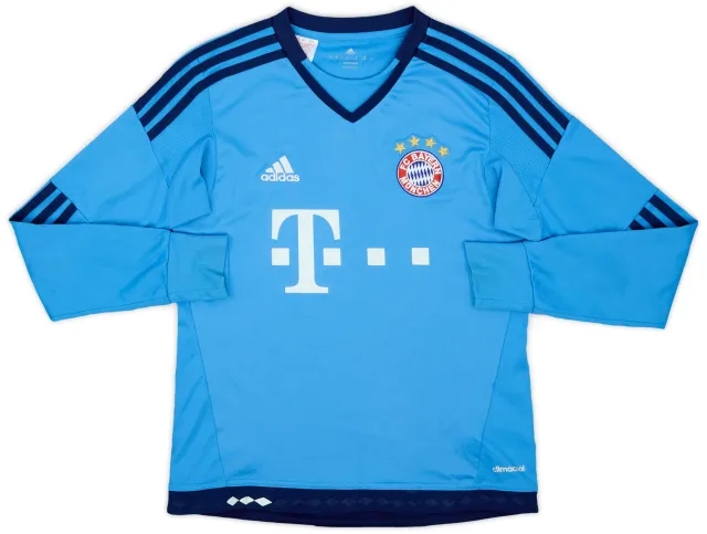 2015-16 Bayern Munich GK Shirt - 7/10 - (M.Boys)
