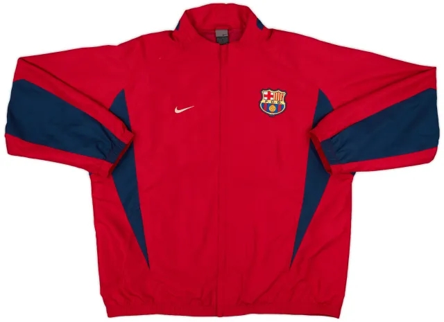 2002-03 Barcelona Nike Track Jacket - 8/10 - (XL)