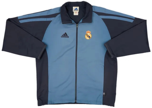 2001-02 Real Madrid adidas Track Jacket - 8/10 - (S/M)
