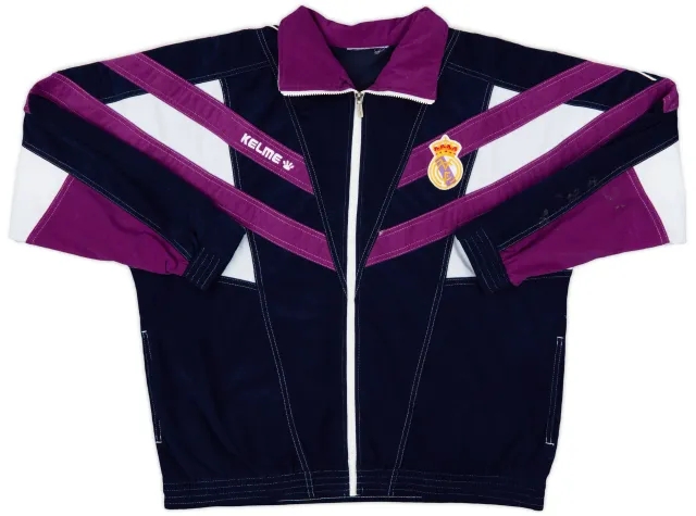 1997-98 Real Madrid Kelme Track Jacket - 7/10 - (L)