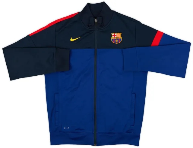 2012-13 Barcelona Nike Track Jacket - 8/10 - (L.Boys)