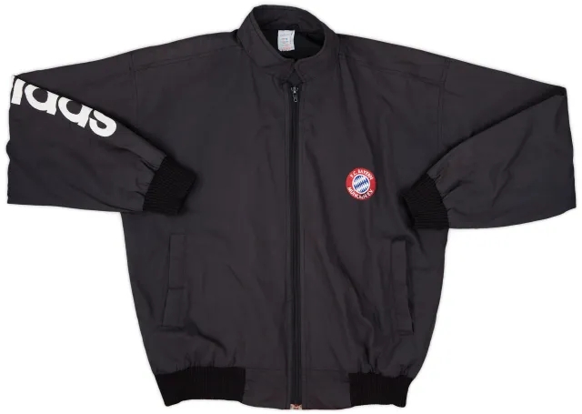 1990-91 Bayern Munich adidas Bomber Jacket - 7/10 - (M)