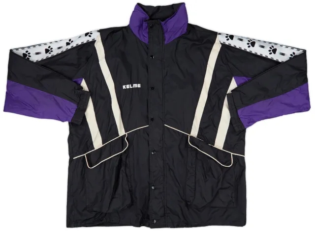 1997-98 Real Madrid Kelme Hooded Rain Jacket - 8/10 - (XL)