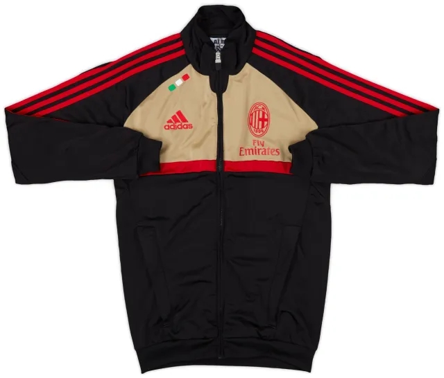 2011-12 AC Milan adidas Track Jacket - 9/10 - (L.Boys)