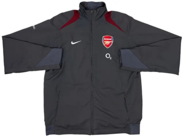 2005-06 Arsenal Nike Track Jacket - 9/10 - (L)