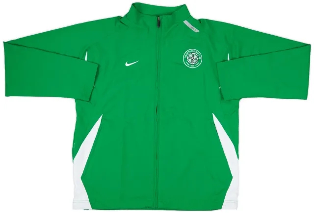 2007-08 Celtic Nike Track Jacket - 9/10 - (XL)