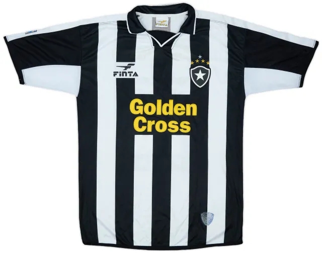 2002 Botafogo Home Shirt #10 - 8/10 - (L)