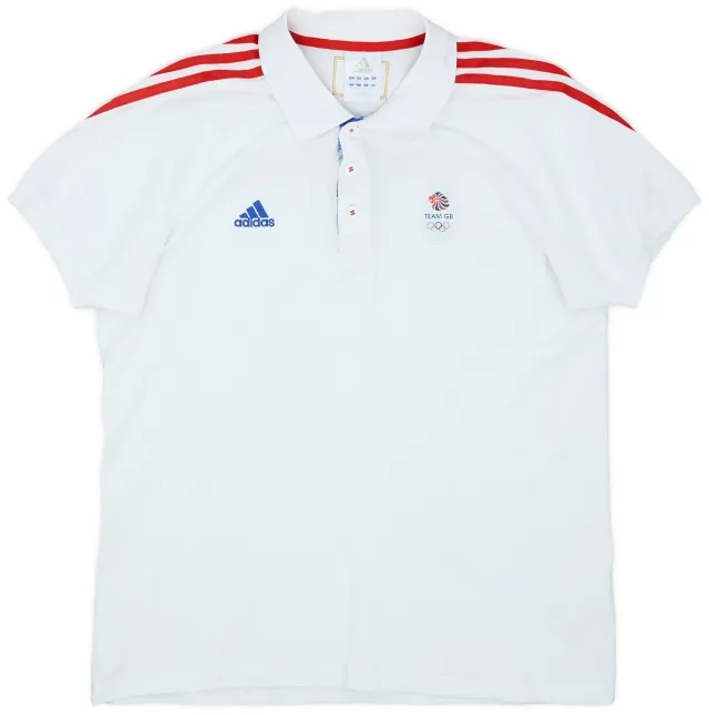 2012 Team GB Olympic adidas Polo Shirt - 7/10 - (M)