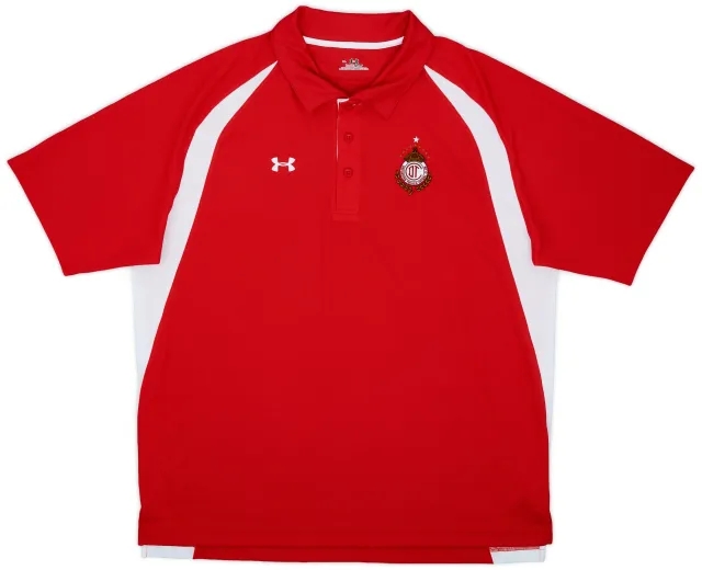 2010-11 Deportivo Toluca Under Armour Polo Shirt - 10/10 - (XL)