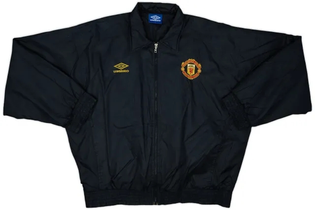 1998-99 Manchester United Umbro Rain Jacket - 6/10 - (L)