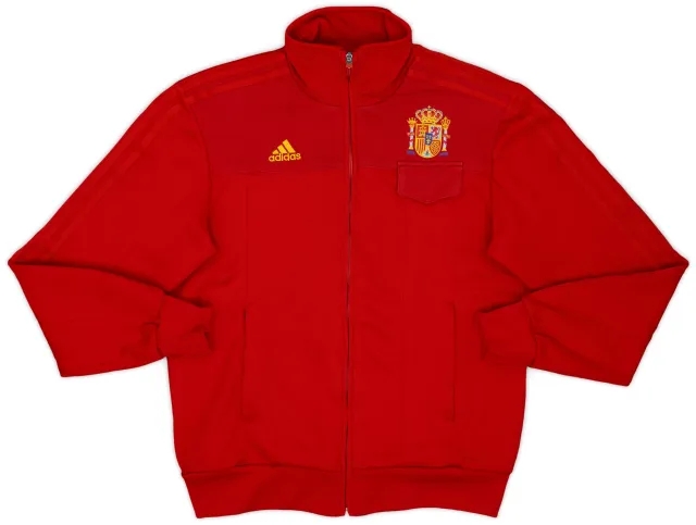 2007-08 Spain adidas Track Jacket - 6/10 - (M)