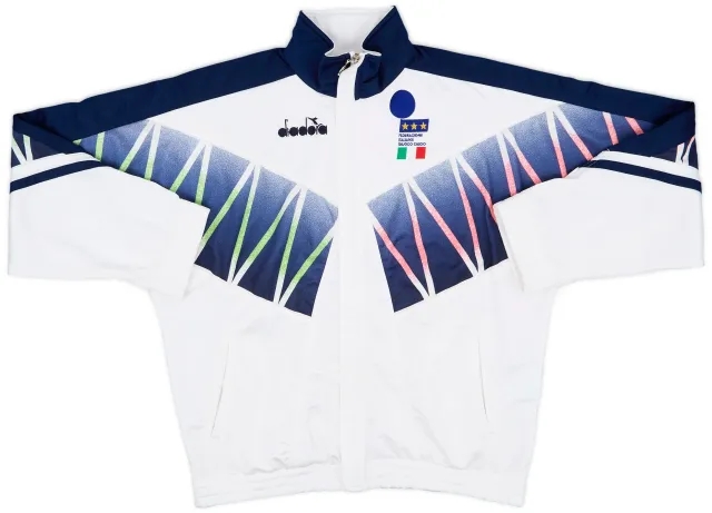 1994 Italy Diadora Track Jacket - 8/10 - (M)