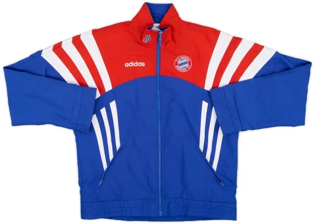 1995-96 Bayern Munich adidas Track Jacket - 7/10 - (M.Boys)
