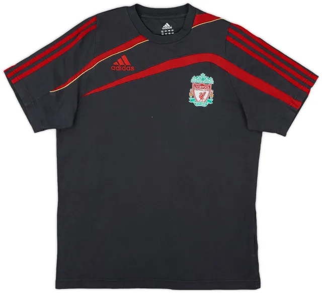 2009-10 Liverpool adidas Training Shirt - 8/10 - (M)