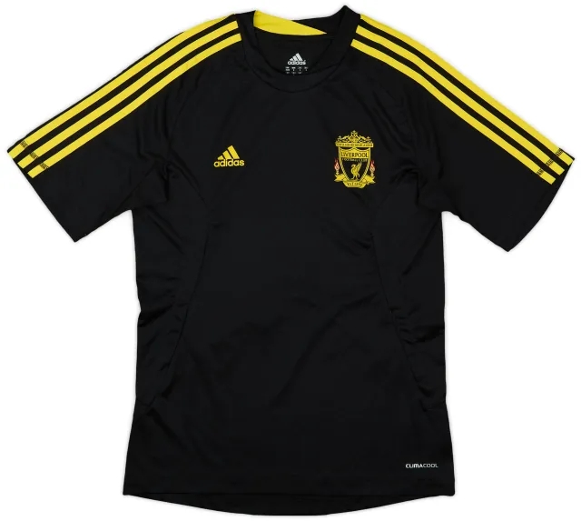 2010-11 Liverpool adidas Training Shirt - 8/10 - (S)