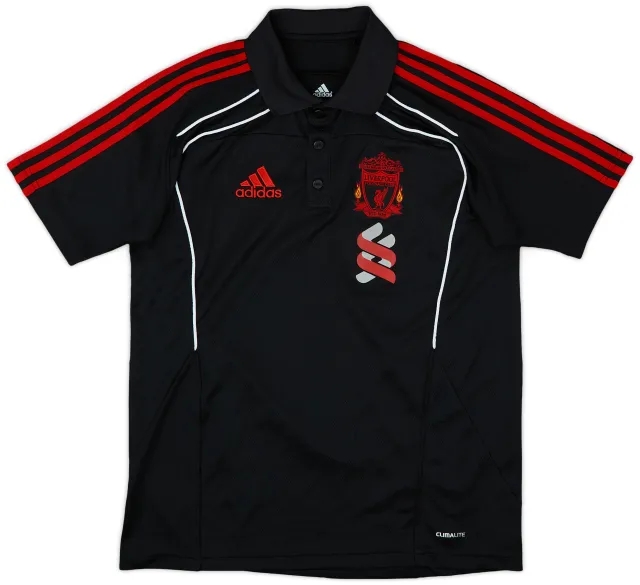 2010-11 Liverpool adidas Polo Shirt - 8/10 - (S)