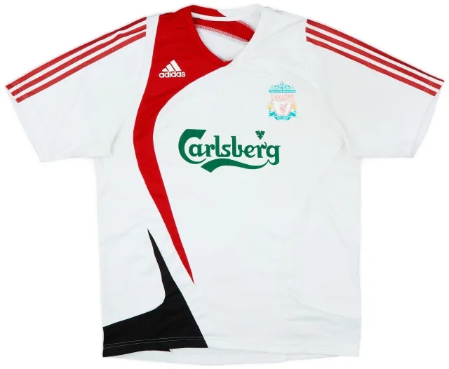 2007-08 Liverpool adidas Training Shirt - 5/10 - (L)