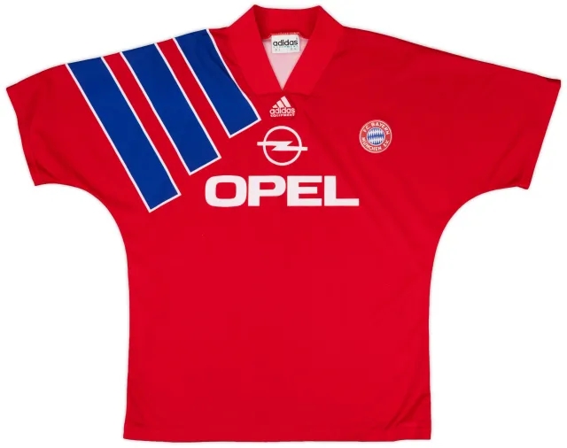 1991-93 Bayern Munich Home Shirt - 8/10 - (L/XL)