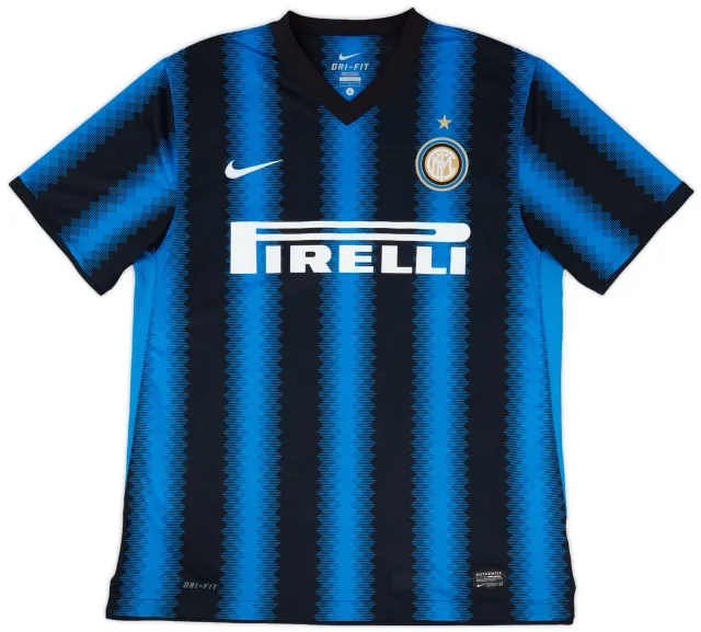 2010-11 Inter Milan Home Shirt - 8/10 - (L)