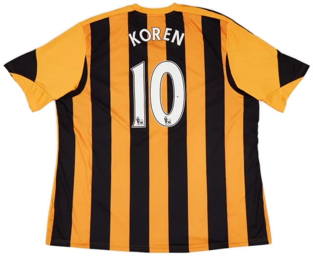 2013-14 Hull City Home Shirt Koren #10 - 7/10 - (3XL)