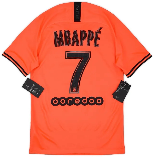 2019-20 Paris Saint-Germain Away Shirt Mbappe #7 (S)