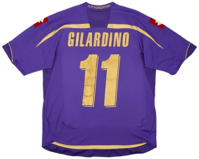 2009-10 Fiorentina Home Shirt Gilardino #11 (L)