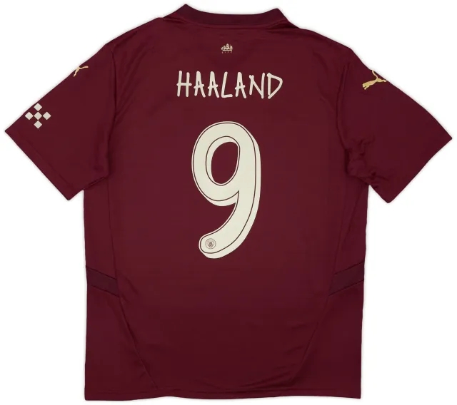 2024-25 Manchester City Third Shirt Haaland #9 (L)