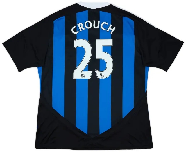 2011-12 Stoke City Away Shirt Crouch #25 (XXL)