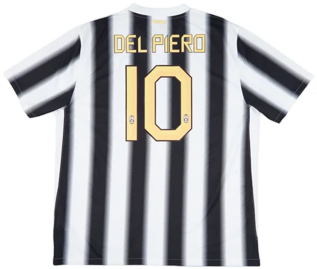 2011-12 Juventus Home Shirt Del Piero #10 (XXL)