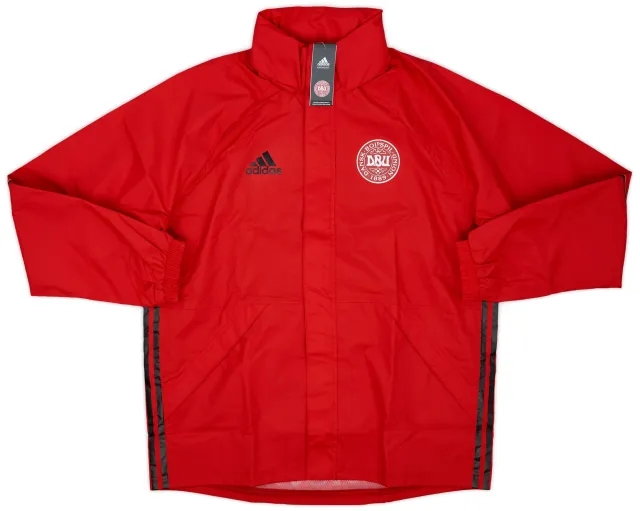 2015-16 Denmark adidas Hooded Rain Jacket (L)