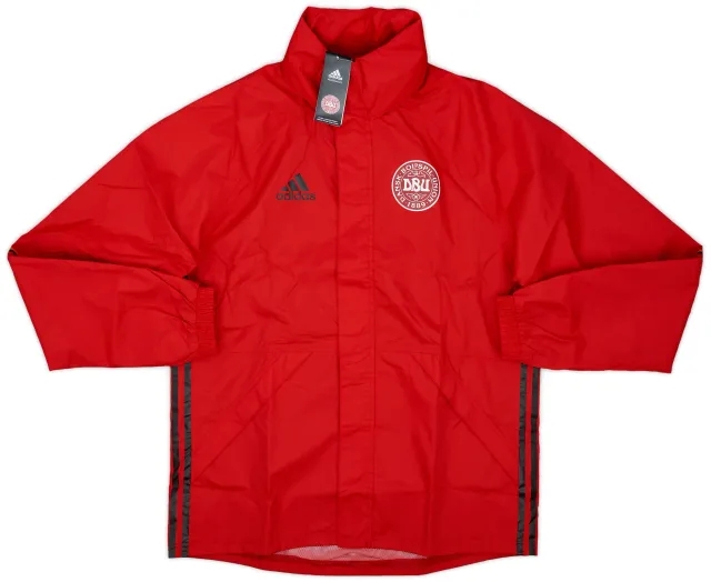 2015-16 Denmark adidas Hooded Rain Jacket (M)