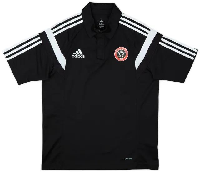 2014-15 Sheffield United adidas Polo Shirt - 8/10 - (S)