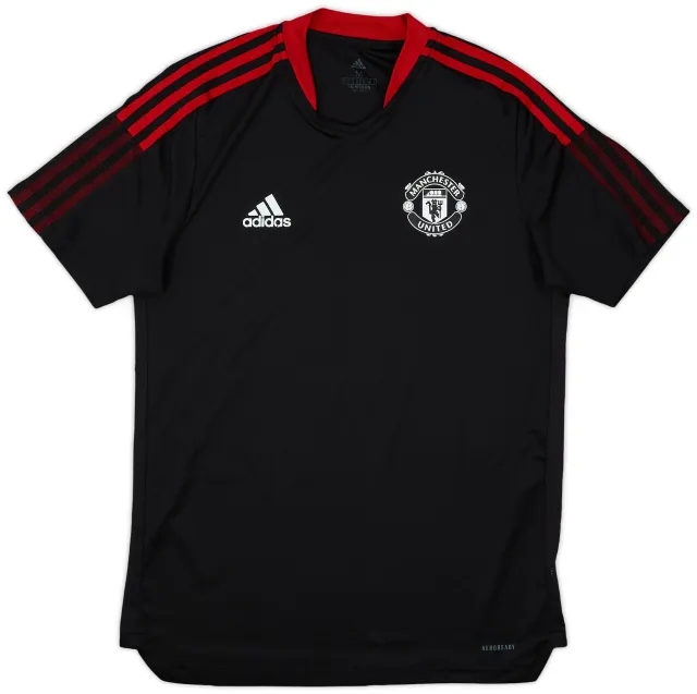 2021-22 Manchester United adidas Training Shirt - 10/10 - (M)