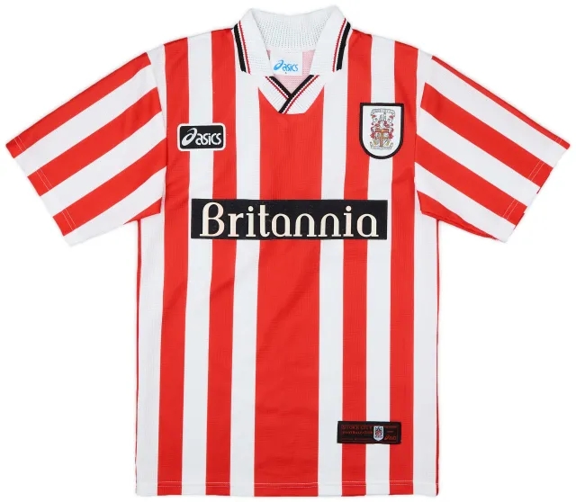 1997-98 Stoke City Home Shirt - 8/10 - (S)