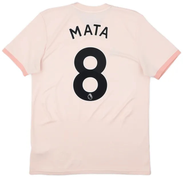 2018-19 Manchester United Away Shirt Mata #8 - 8/10 - (M)