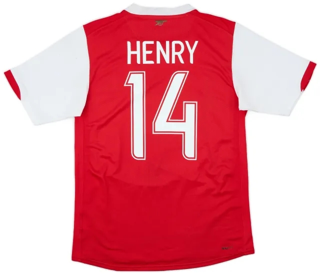 2006-08 Arsenal Home Shirt Henry #14 - 5/10 - (S)