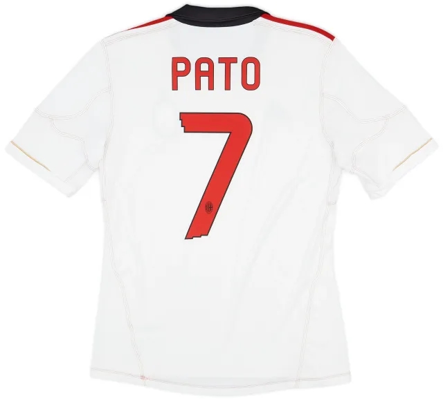 2010-11 AC Milan Away Shirt Pato #7 - 5/10 - (M)