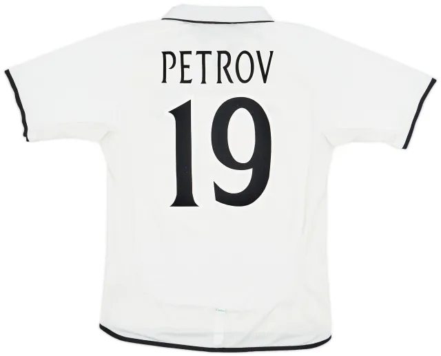 2001-02 Celtic Away Shirt Petrov #19 - 6/10 - (M)
