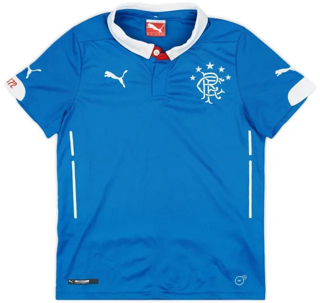 2014-15 Rangers Home Shirt - 9/10 - (M.Boys)